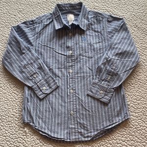 Boys button down, long sleeve, dress shirt, size M, Old Navy